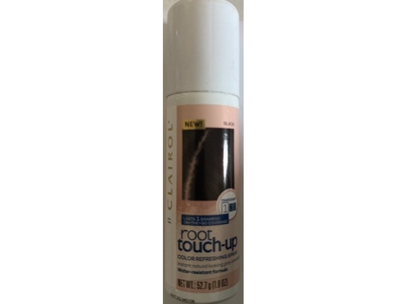 Clairol Root Touch Up Color Refreshing Spray, Black, 1.8 oz/52.7 g