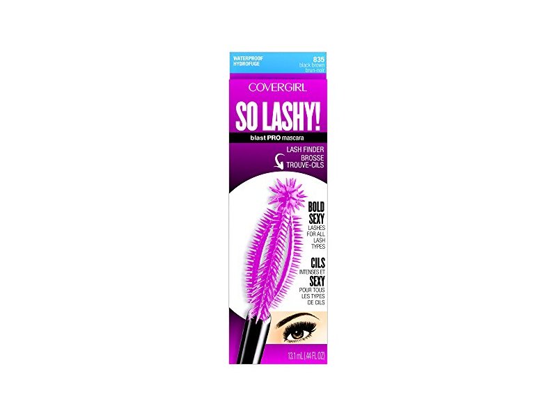 CoverGirl So Lashy! Blastpro Waterproof Mascara, Black Brown, 0.44 oz/13.1 mL