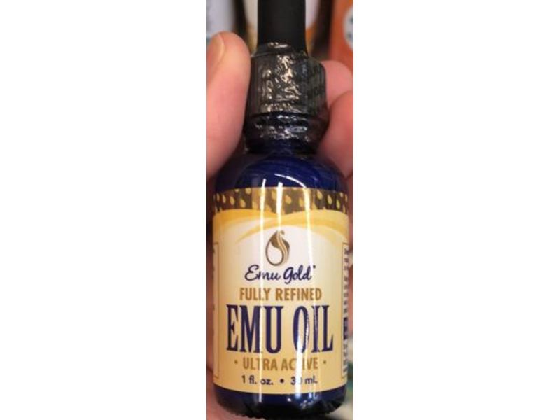 Emu Gold Fully Refined Emu Oil, 1 fl oz/30 mL