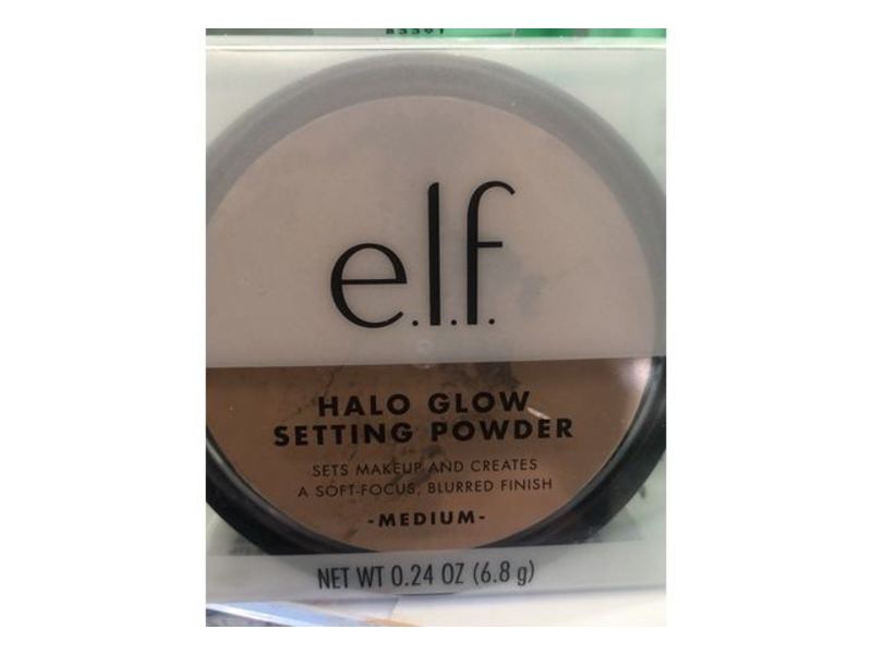 e.l.f. Halo Glow Setting Powder, Medium, 0.24 oz/6.8 g