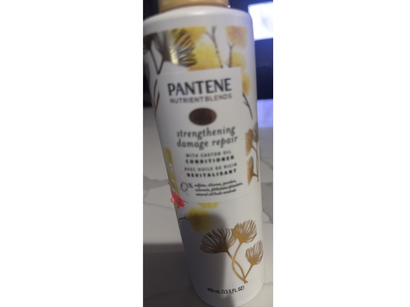 Pantene Strengthening Damage Repair Conditioner, 13.5 fl oz/400 mL