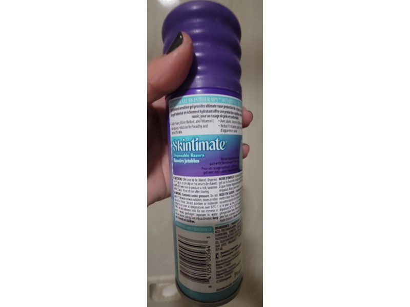 Skintimate Skin Therapy Moisturizing Shave Gel, Sensitive, 7 oz/198 g