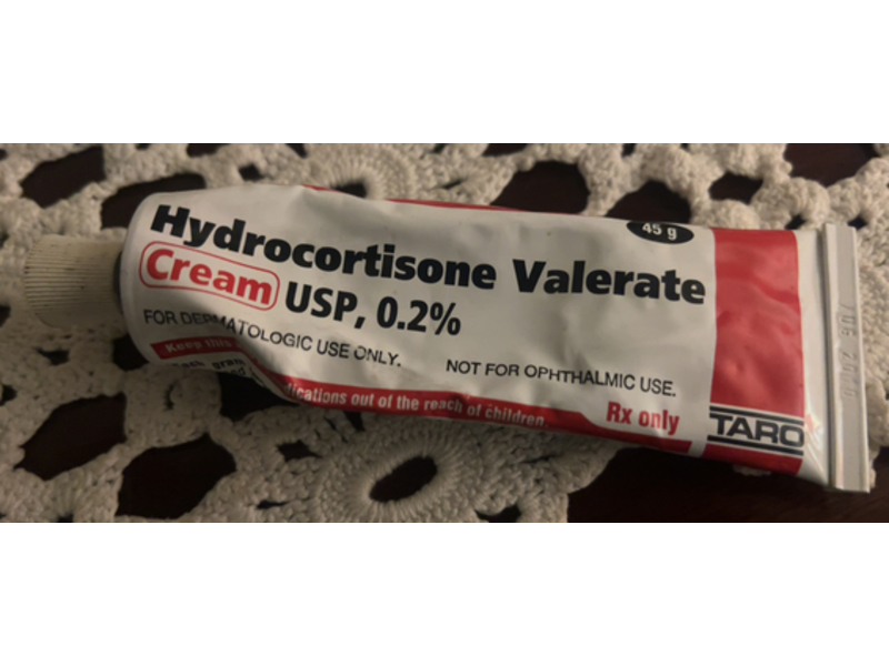 Hydrocortisone Valerate Cream 0.2%, 45 g, Taro (Rx)