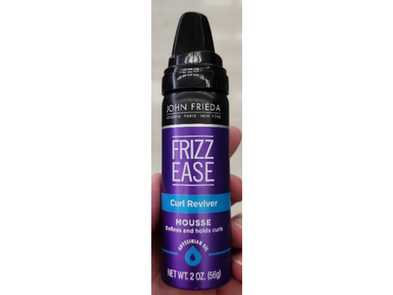 John Frieda Frizz Ease Curl Reviver Mousse, Abyssinian Oil, 2 oz/56 g