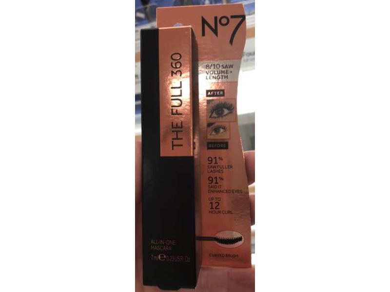 No7 The Full 360 All In One Mascara, 0.23 fl oz / 7 ml