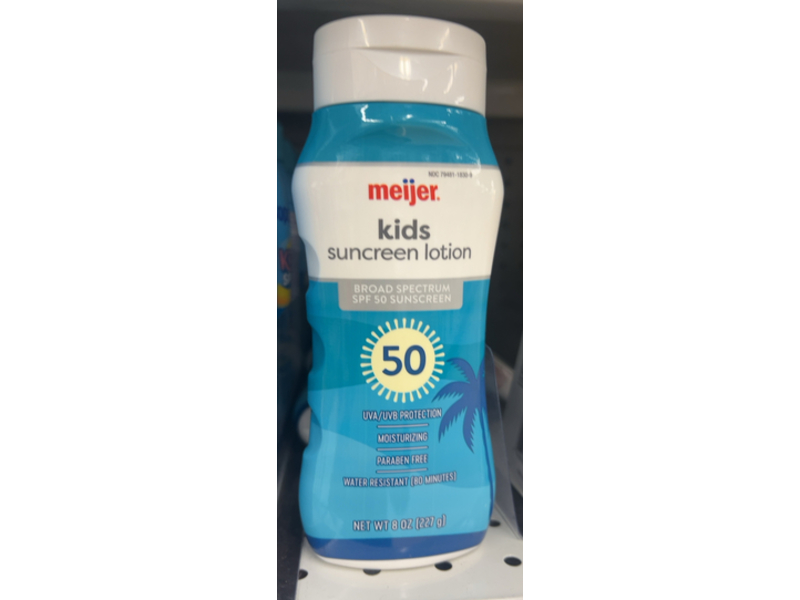 Mejier Kids Sunscreen Lotion, SPF 50, 8 oz/227 g