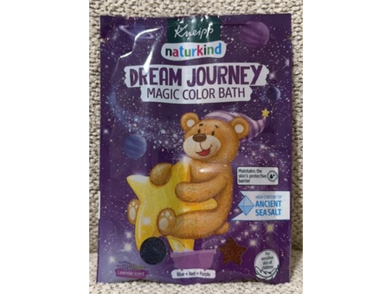 Kneipp Naturkind Dream Journey Magic Color Bath, Lavender Scent, 40 g