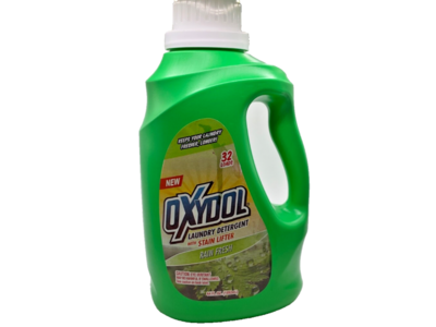 Oxydol Liquid Laundry Detergent, Rain Fresh, 32 Loads, 64 fl oz/1893 mL
