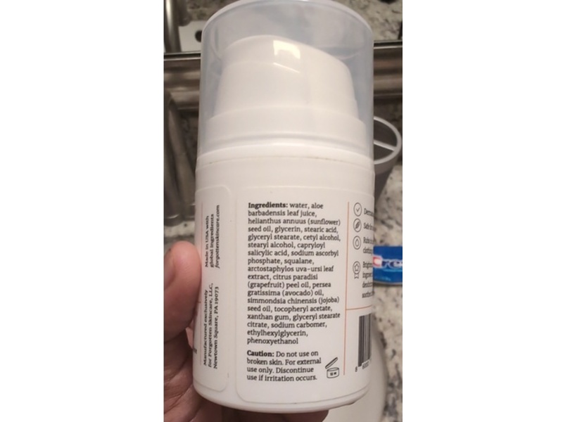 Forgotten Skincare Underarm Brightening Deodorant Cream, The Original, 1.7 fl oz/50 mL