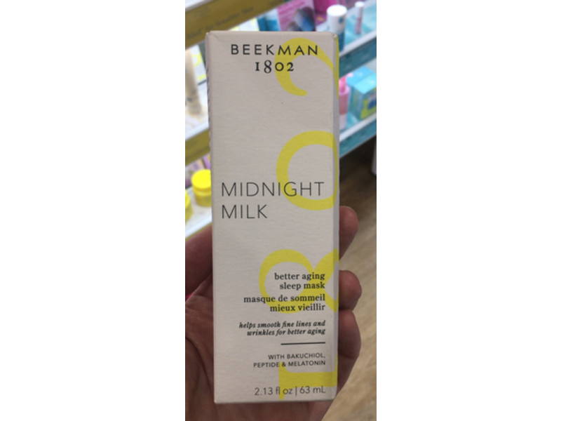 Beekman 1802 Midnight Milk Better Againg Sleep Mask, 2.13 fl oz/63 mL