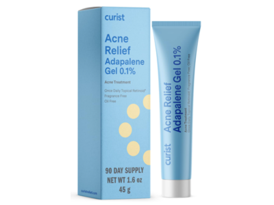 Curist Acne Relief Adapalene Gel, 1.6 oz/45 g