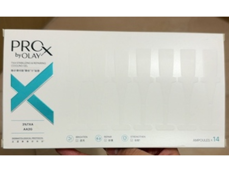 Olay ProX TXA Stabilizing & Repairing Cooling Gel, 0.6 g, 14 Count