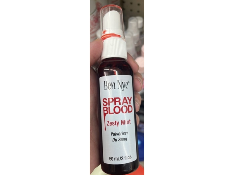 Ben Nye Blood Spray, Zesty Mint, 2 fl oz/60 mL
