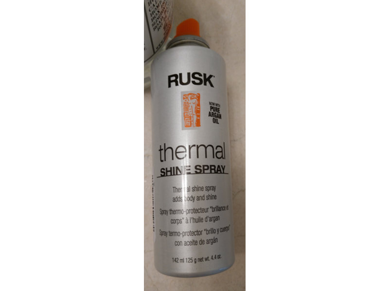 Rusk Thermal Shine Spray, Pure Argan Oil, 4.4 oz/142 mL