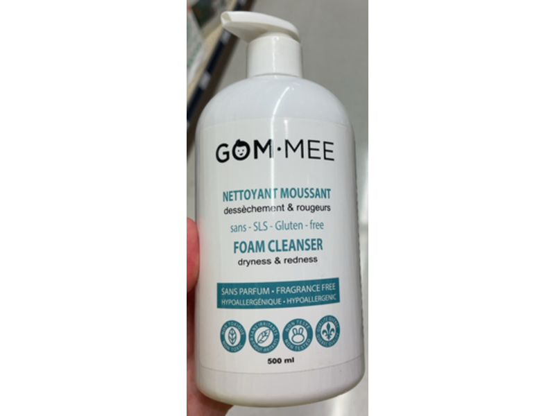 Gom. Mee Foam Cleanser, 16.9 fl oz/500 mL