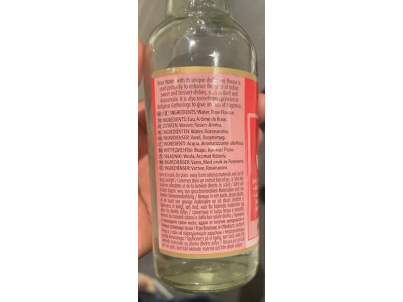 TRS Rose Water, 7 oz/190 mL