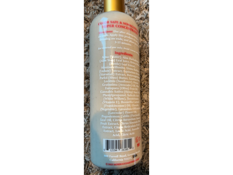 Morrocco Method Pearl Essence Creme Conditioner, 16 fl oz/473 mL
