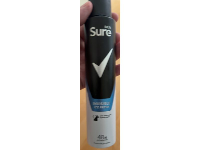 Sure Men Invisible 48h Anti - Perspirant, Ice Fresh, 200 mL