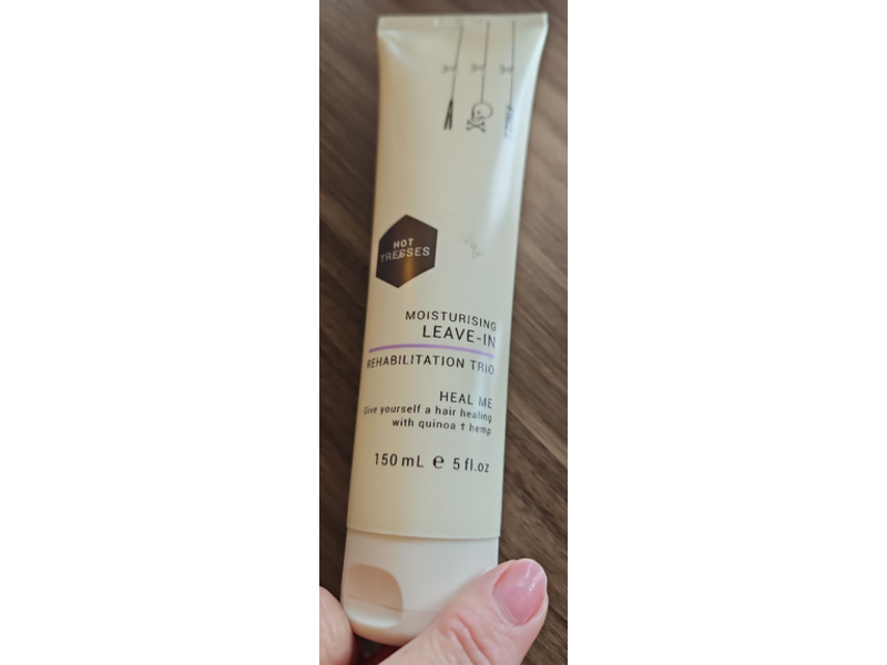 Hot Tresses Rehabilitation Trio Moisturising Leave-In, Quinoa + Hemp, 5 fl oz/150 mL