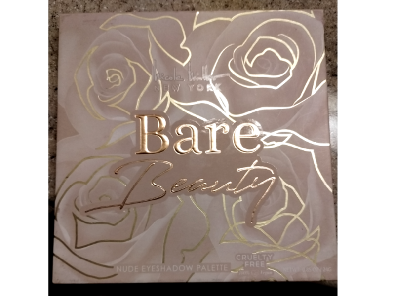 Nicole Miller Bare Beauty Nude Eyeshadow Palette, 0.85 oz/24 g