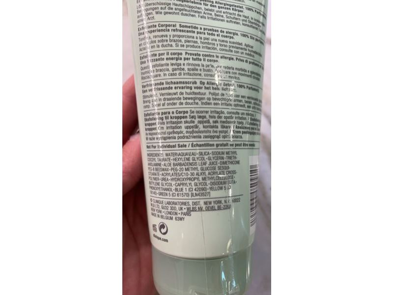 Clinique Sparkle Skin Body Exfoliator, 6.7 fl oz/200 mL