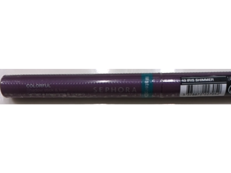Sephora Collection Colorful Shadow Stick & Liner, 13 Iris Shimmer, 33 oz/9.4 g