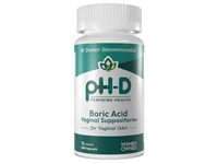 pH-D Feminine Health Vaginal Suppositories, Boric Acid, 72 Count - thumbnail 1
