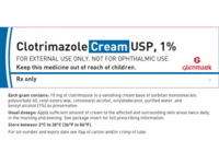 Clotrimazole Cream USP 1%, 15 g, Glenmark (RX) - thumbnail 1