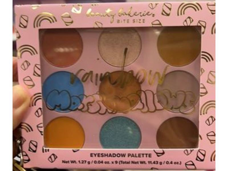 Beauty Bakerie Eyeshadow Palette, Rainbow Marshmellow, 0.4 oz/11.43 g