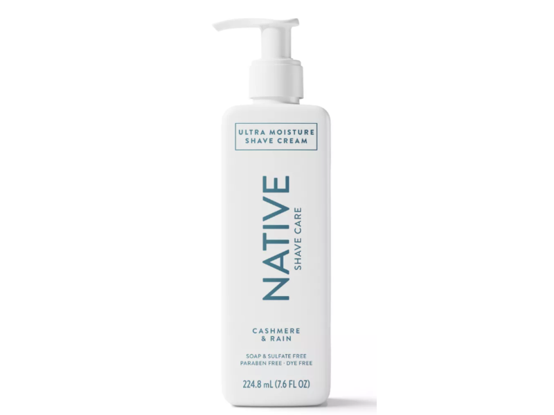 Native Ultra Moisture Shave Cream, Cashmere & Rain, 7.6 fl oz/224.8 mL