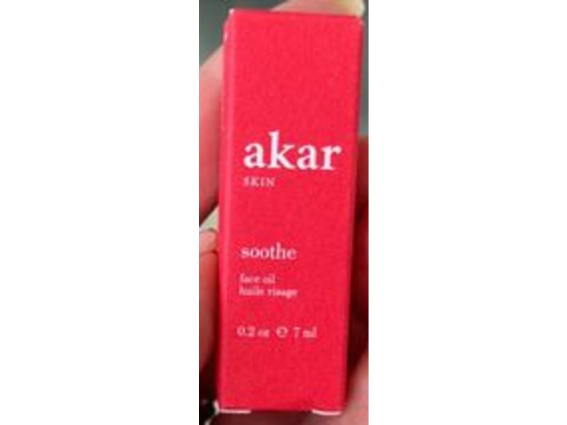 Akar Skin Soothe Face Oil, 0.2 oz/7 mL