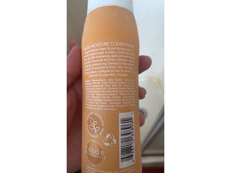 Surface Hair Bassu Moisture Conditioner, 8 Fl Oz