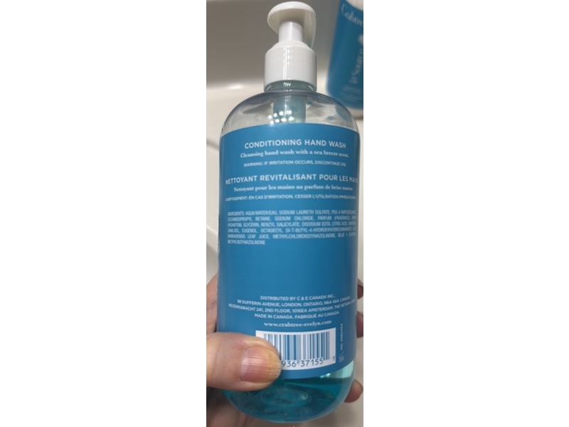 Crabtree & Evelyn La Source Conditioning Hand Wash, 16.9 fl oz/500 mL