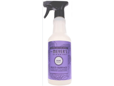 Mrs.Meyer's Clean Day Multi-Surface Everyday Cleaner, Lilac Scent, 24 fl oz/710 mL