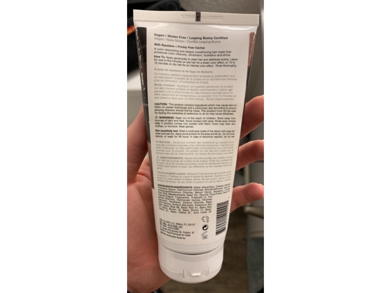 IGK Color Depositing Mask, Brown Bella, 6.0 fl oz/180 mL