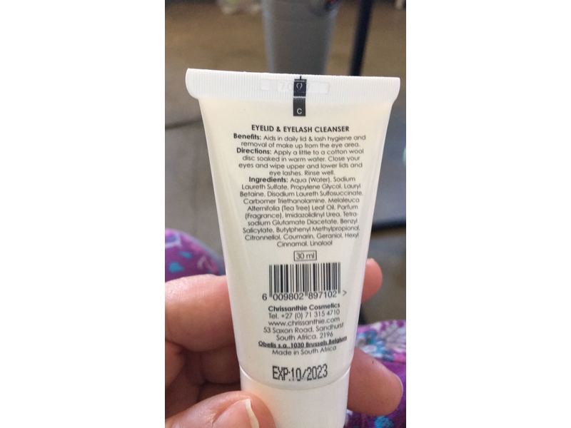 Chrissanthie Eyelid Cleanser 30ml