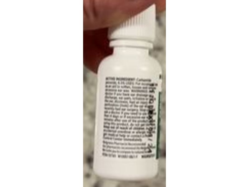 Walgreens Ear Wax Removal Drops, 0.5 fl oz/15 mL