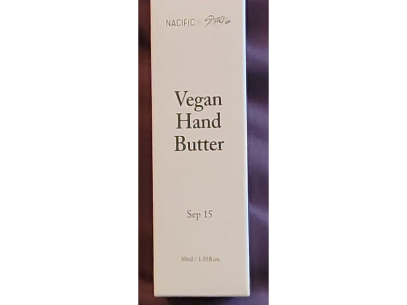 Nacific x Stray Kids Vegan Hand Butter, Sep 15, 1.01 fl oz/30 mL