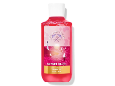 Bath & Body Works Shower Gel, Sunset Glow, 10 fl oz/295 mL