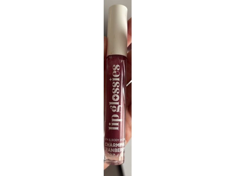 Bath & Body Works Lip Gloss, Charming Cranberry, 0.11 oz/3.1 g