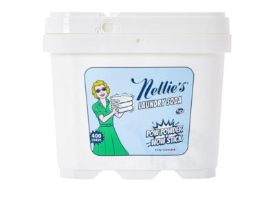 Nellie's Pow Powder + Wow Stick Laundry Soda, 400 Loads, 6.3 kg