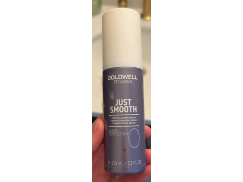 Goldwell Stylesign Sleek Perfection Just Smooth Thermal Spray Serum, 3.3 fl oz/100 mL