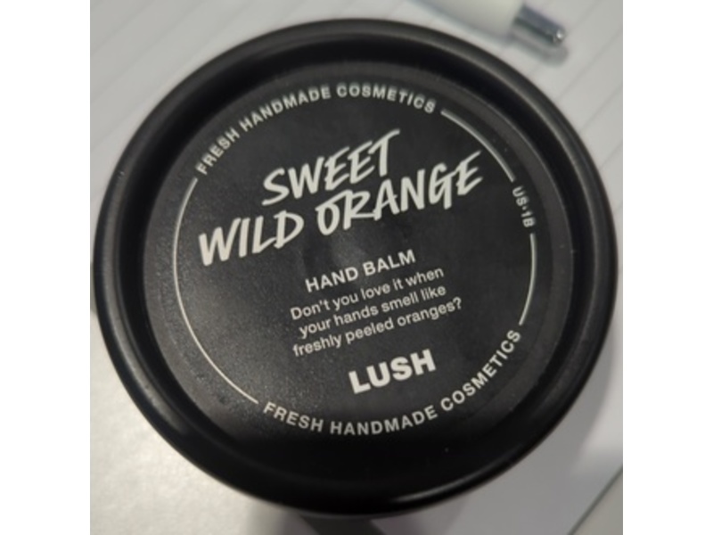 Lush Hand Balm, Sweet Wild Orange