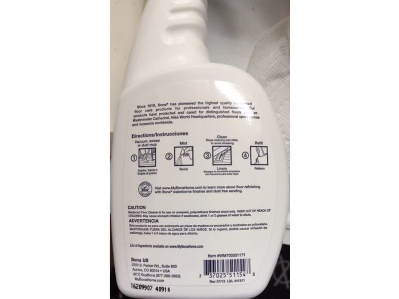 Bona Stone Tile & Laminate Floor Cleaner, 22 oz/650 mL