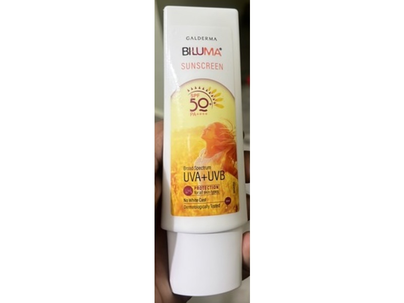 Biluma Sunscreen, SPF 50 PA++++, 50 mL