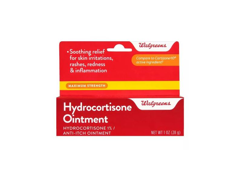 Walgreens Hydrocortisone 1 Ointment 1 Oz Ingredients And Reviews 5253