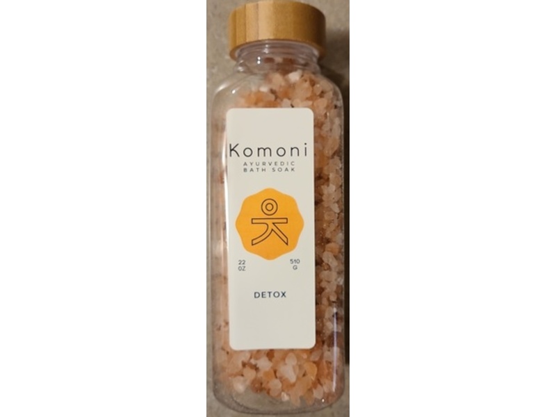 Komoni Ayurvedic Bath Soak, Detox, 22 fl oz/510 g