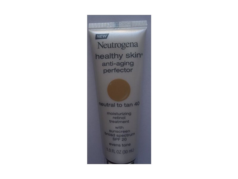 Neutrogena Healthy Skin Anti-Aging Perfector, Neutral To Tan 40, SPF 20, 1 fl oz/30 mL