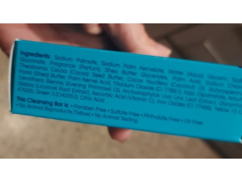 Dermisa Moisturizing Bar, Shea Butter + Coconut Oil + Primrose Oil & Cocoa Butter, 3 fl oz/85 g