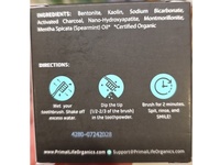 Primal Life Powdered Charcoal Toothpaste, Whitening Spearmint, 1 oz/28 g - Image 4